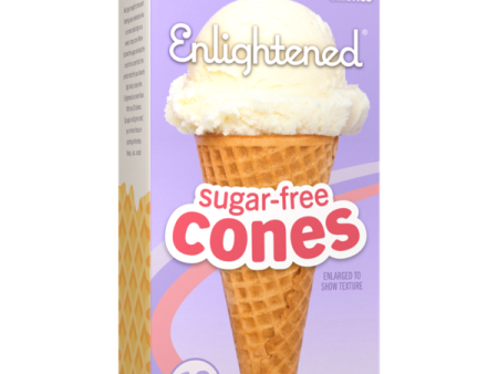 CONES KETO x 12 132G SANS SUCRE ENLIGHTENED on Sale