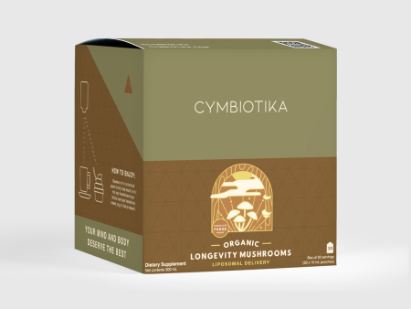 LONGEVITY MUSHROOMS 30 packets (30x10ml) CYMBIOTIKA Discount