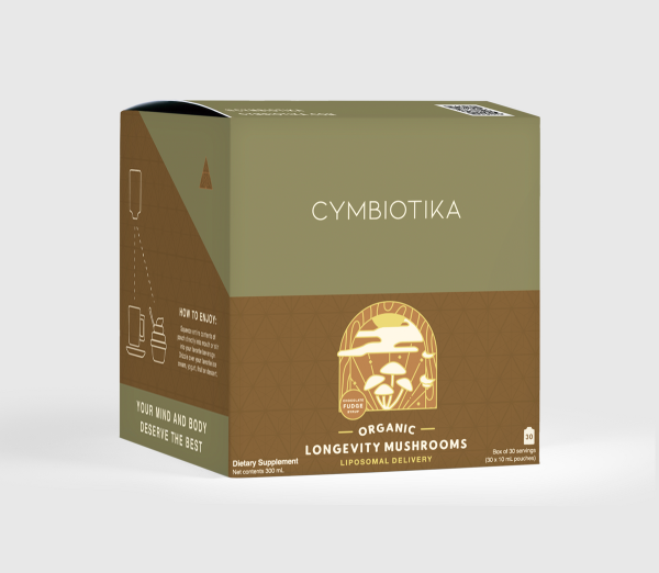 LONGEVITY MUSHROOMS 30 packets (30x10ml) CYMBIOTIKA Discount