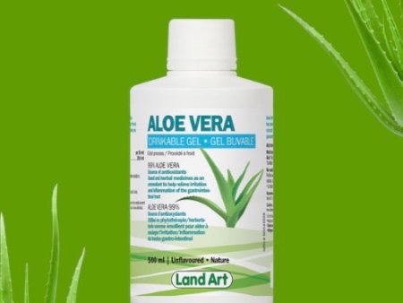 ALOE VERA GEL 500ML BIO LAND ART Supply