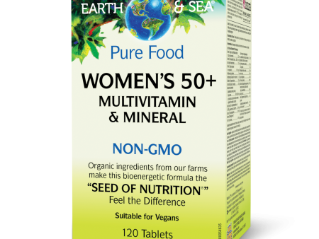 Whole Earth & Sea® Women’s 50+ Multivitamin & Mineral   120 Tablets on Sale