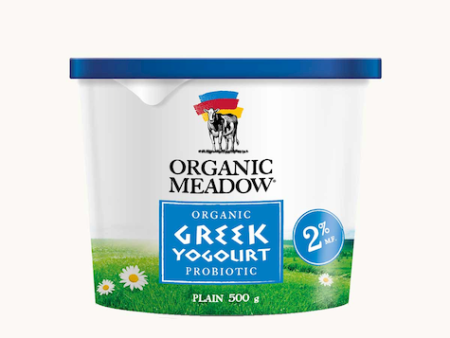 YOGURT GREEK 2% 500g ORGANIC MEADOWS (Pre order every Wednesday) Hot on Sale