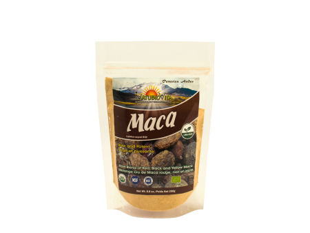 MACA 250G RED-BLA-YELL NATUBIOVITA Hot on Sale