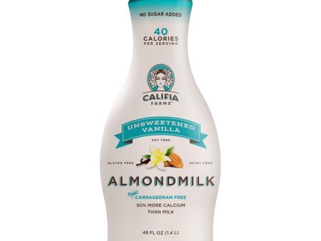 ALMOND MILK 1.4L UNSWEETENED VANILLA Online now