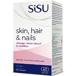 SKIN,HAIR,& NAILS 60CAP SISU For Sale