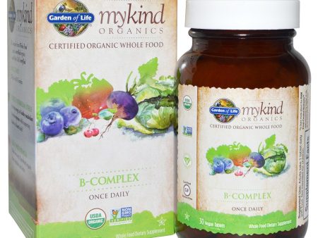 B-COMPLEX 30vegan tablets MYKIND For Cheap