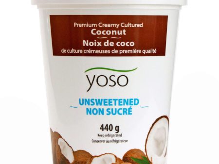 YOGURT VEGAN 440g COCONUT UNSWEETEND Cheap