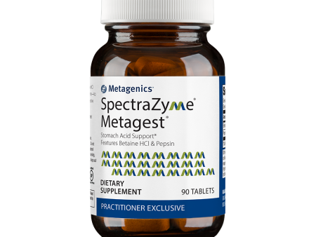 SPECTRAZYME 90 Tabs METAGEST For Discount