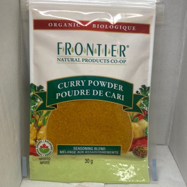 CURRY POWDER 30G BIO FRONTIE on Sale