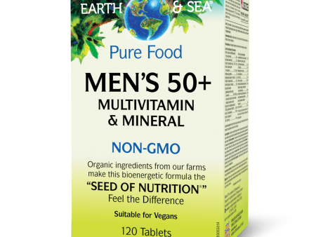 Whole Earth & Sea® Men s 50+ Multivitamin & Mineral   120 Tablets For Sale