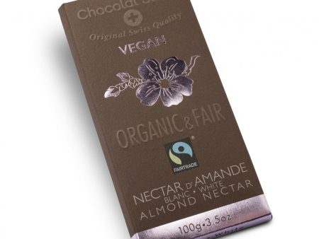 BAR CHOCOLATE VEGAN 100G AMANDE Sale