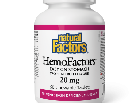 Natural Factors HemoFactors  20 mg  60 Chewable Tablets For Cheap