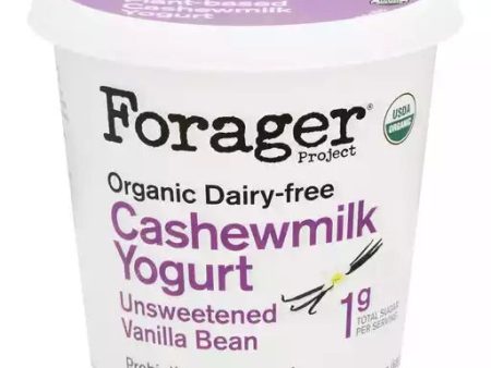 YOGURT 680G UNSWEETENED VANILLA FORAGER Supply