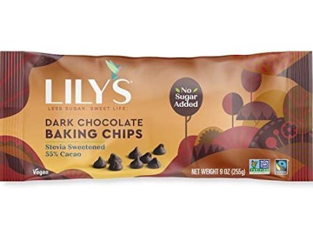 DARK CHOCOLATE BAKING CHIPS 225g Sale