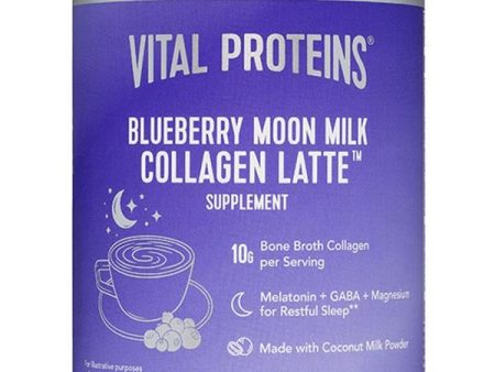 COLLAGEN LATTE 325g BLUEBERRY MOON MILK Online Hot Sale