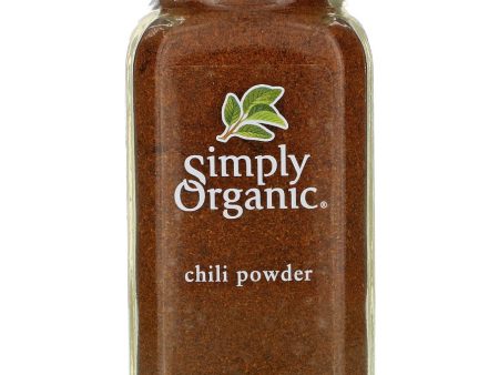 CHILI POWDER 82G SIMPLY ORG For Sale