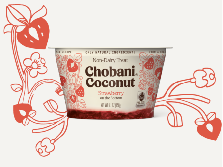 YOGURT CHOBANI COCONUT 454G FRAISE Online