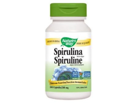 SPIRULINA 100CAP.NATURES WAY on Sale