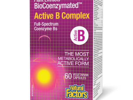 Natural Factors BioCoenzymated™ Active B Complex   60 Vegetarian Capsules Discount