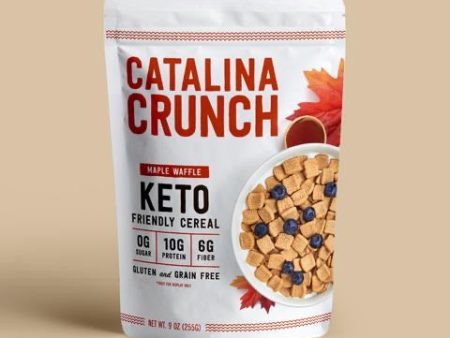 CEREAL CRUNCH 255g KETO MAPLE WAFFLE Hot on Sale