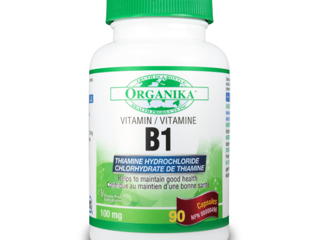 B1 60CAP THIAMINE HIDROCHLORIDE ORGANIKA (discontinued) Hot on Sale