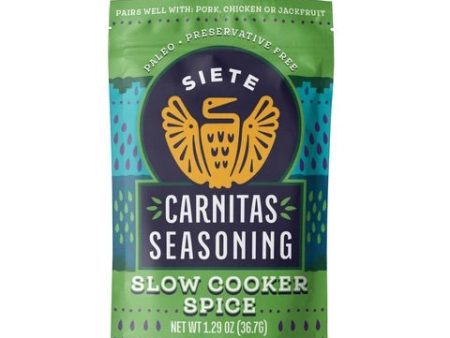 CARNITAS SEASONING 39G SIETE Hot on Sale