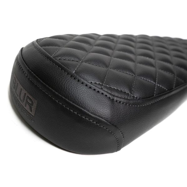 2-Up Black Diamond Stitch Seat For Sale