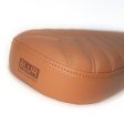 2-Up Caramel V-Stitch Seat Sale